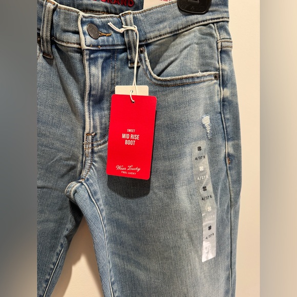 Lucky Brand Women's Sweet Mid Rise Bootcut Jeans - Picture 3 of 10